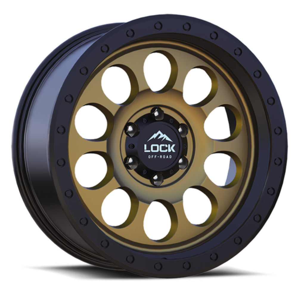 Lock OffRoad 04 50 Cal Matte Bronze w/Matte Blk Ring 