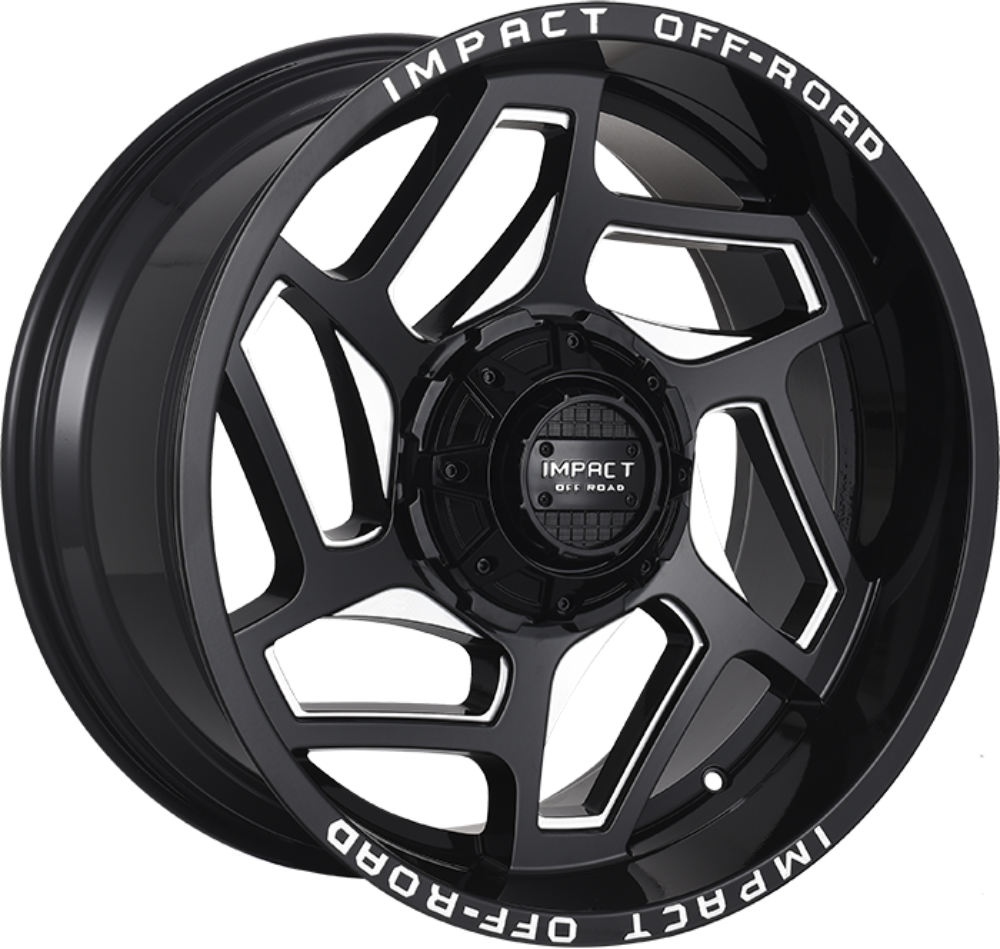 Impact OffRoad 826 Gloss Black Milled