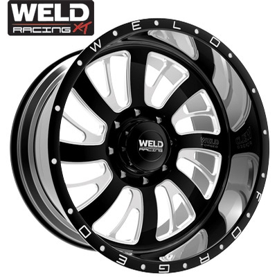 Falkata 8 Gloss Black Milled Weld XT Falkata 8 Gloss Black Milled Weld XT