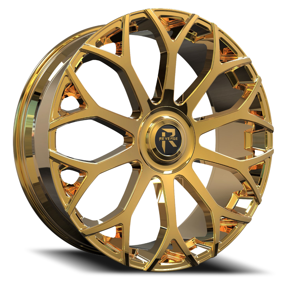 Revenge Wheel RL105 Gold-Big Floater Cap Special Edition